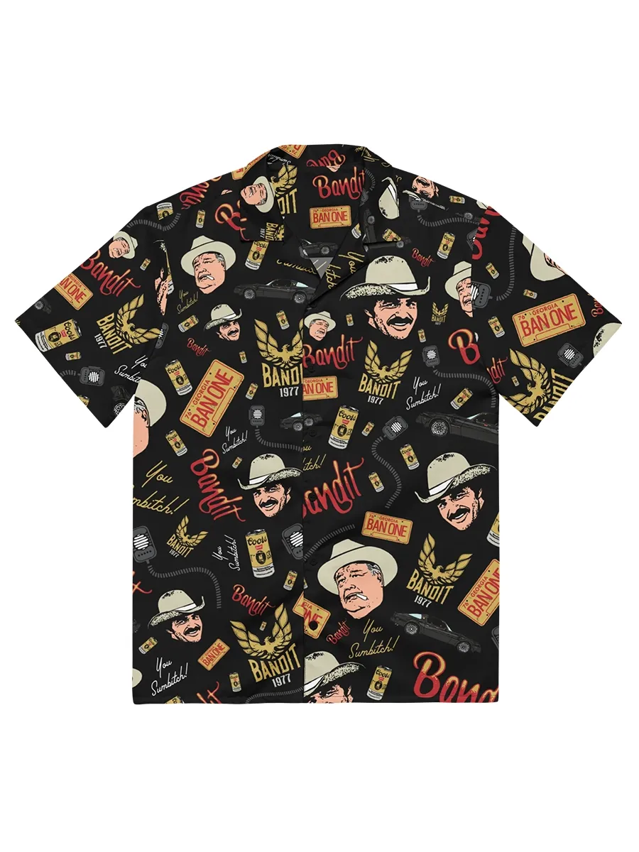 💥LAST DAY SALE 50% OFF💥Sm0key and The Bandit Hawaiian Shirt