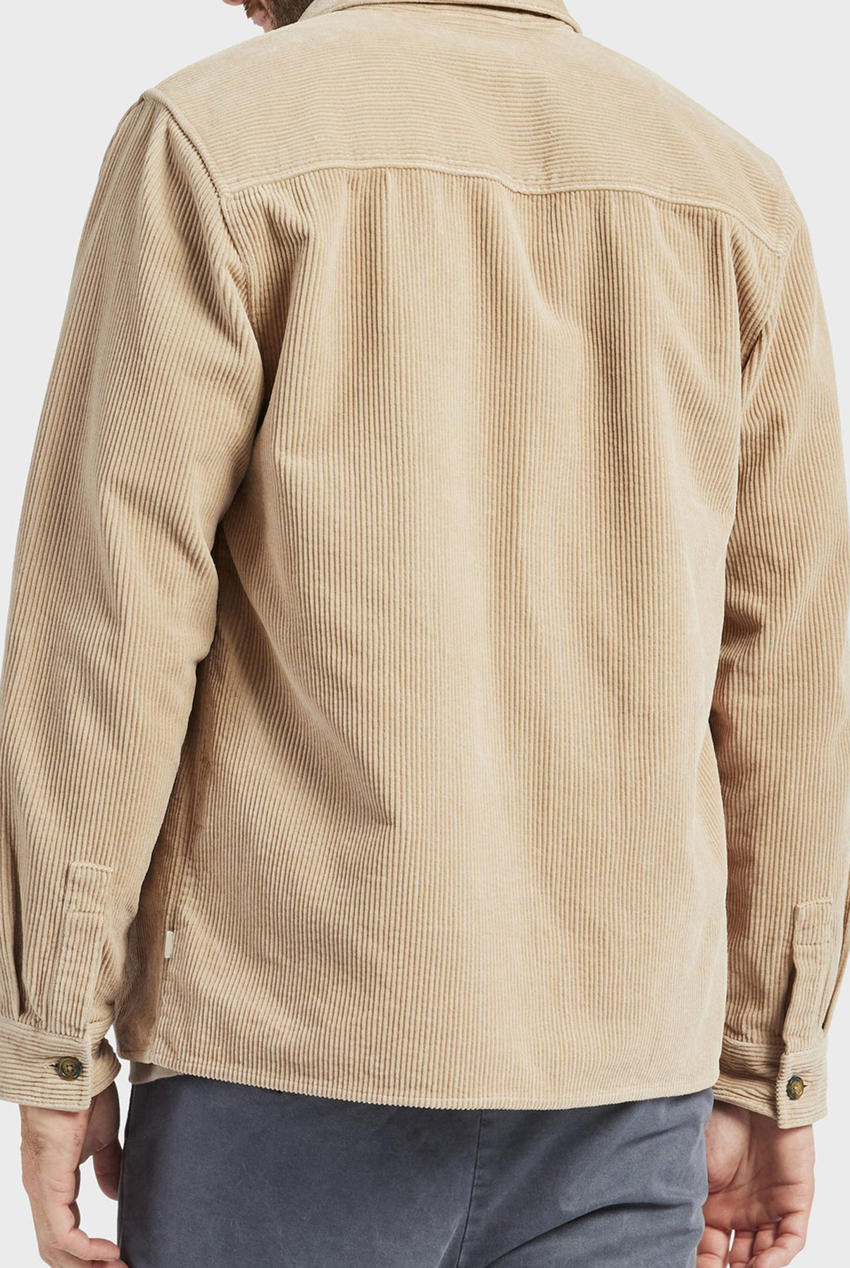 Lebowski Cord Overshirt-Navy