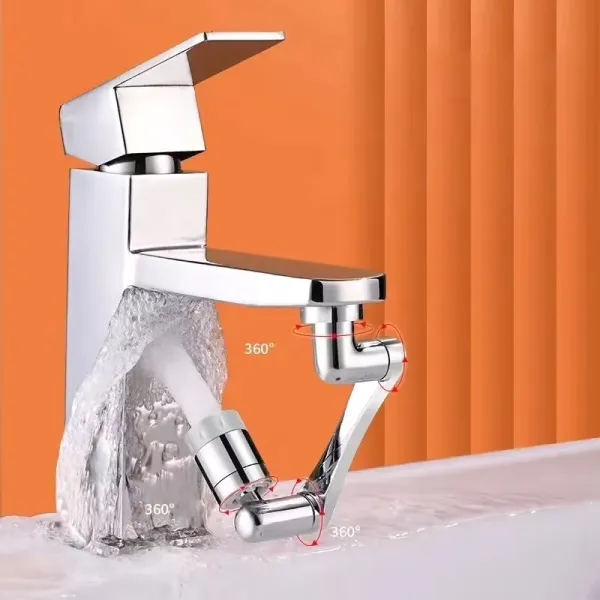 New Universal Rotation Extender Faucet Aerator