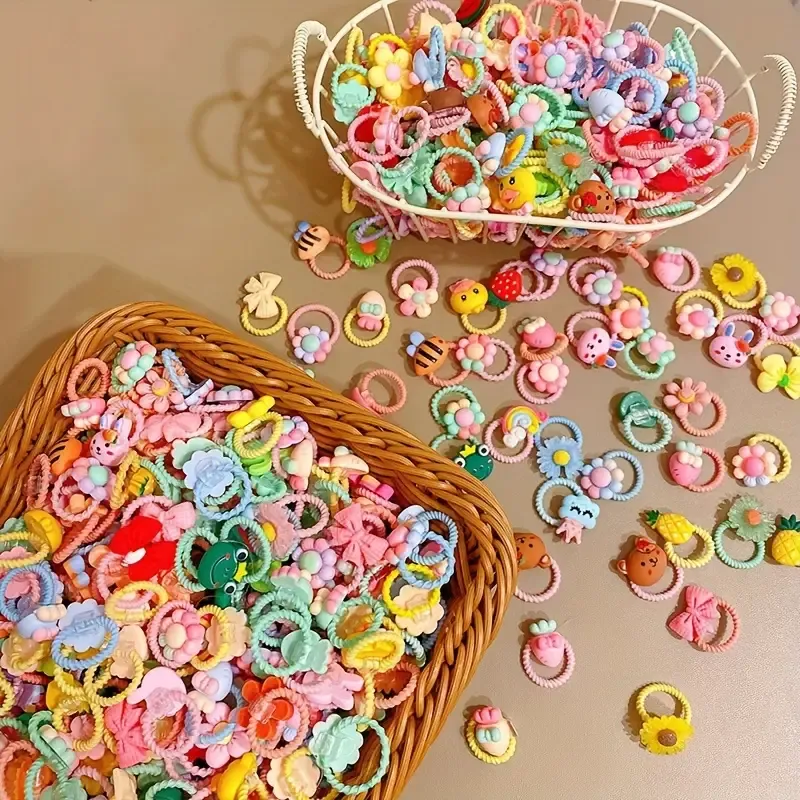 40pcs Cute Hair Tie Set