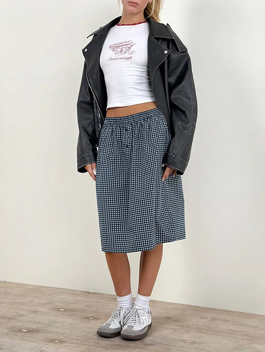 White With Graphic Baby Tee