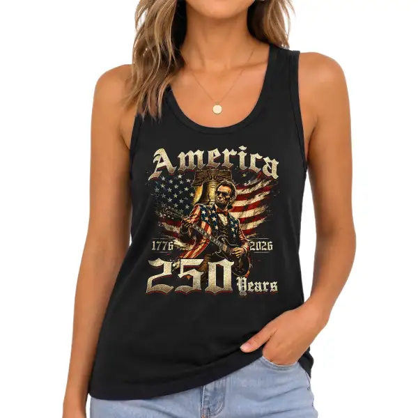 Retro Graphic Women Tank Top