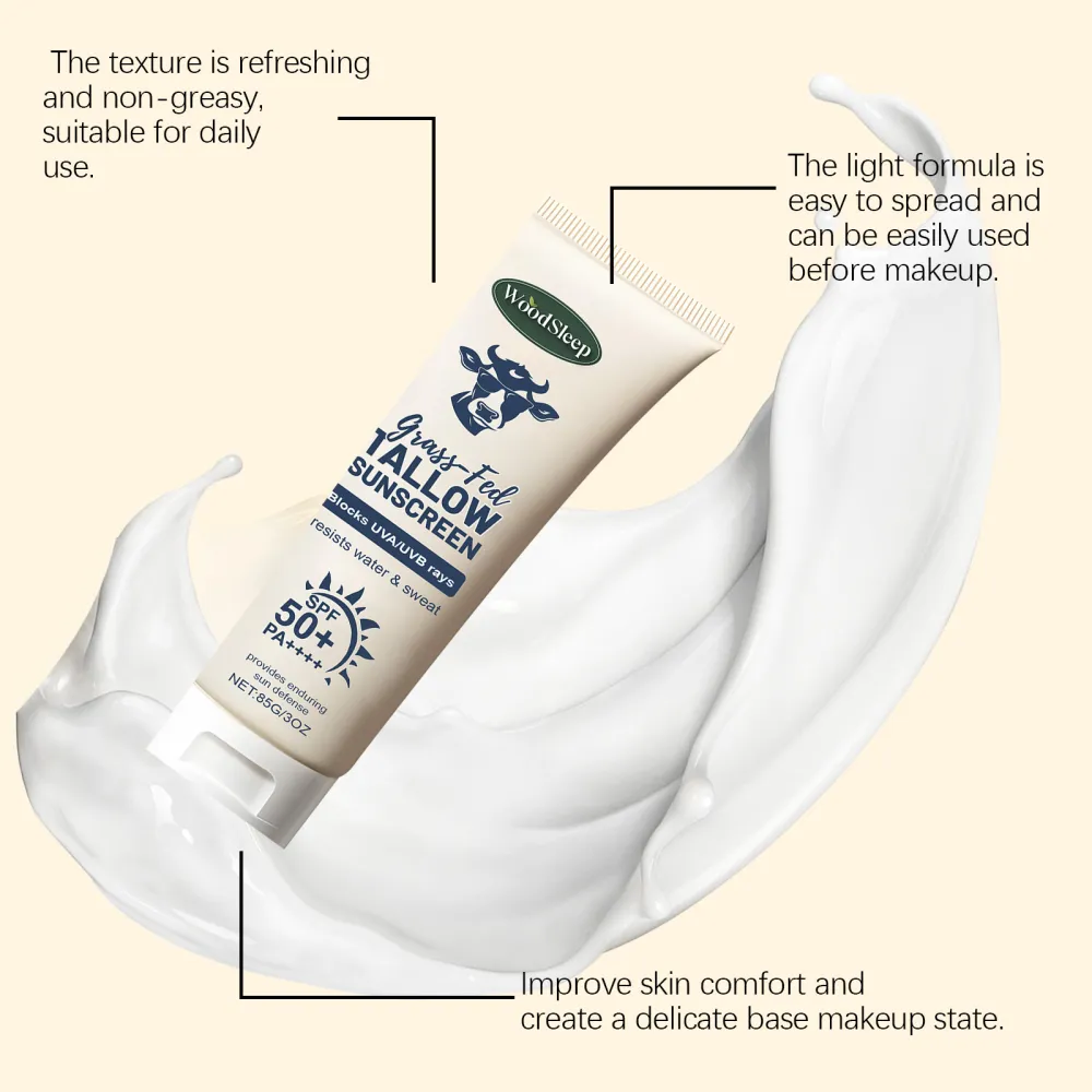 Cow fat waterproof protective cream protects against UV rays, moisturizes the body, facial skin, and isolates moisture