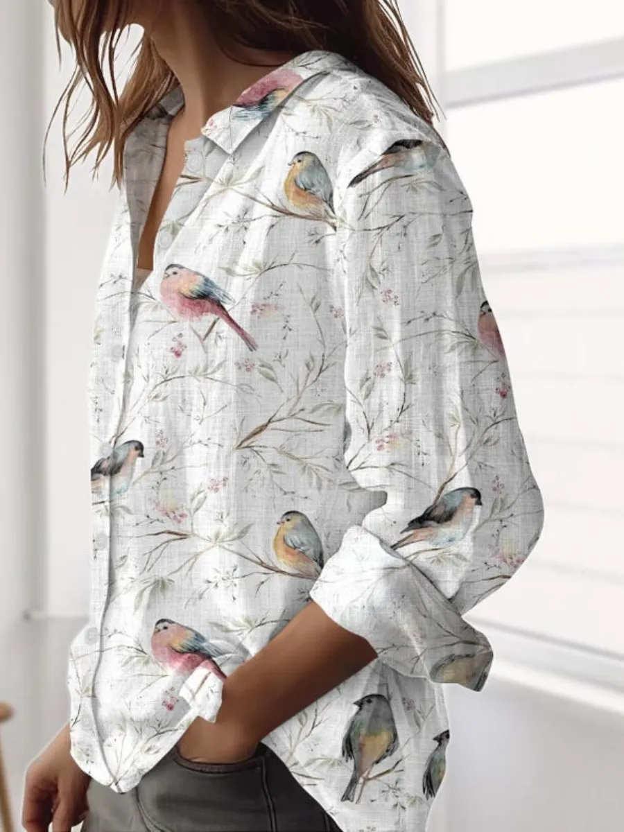 Watercolor Bird Shirt