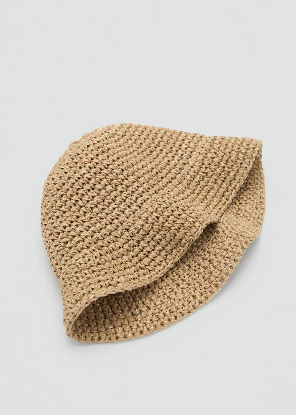 Casual Style Natural Fibre Ecru Hat