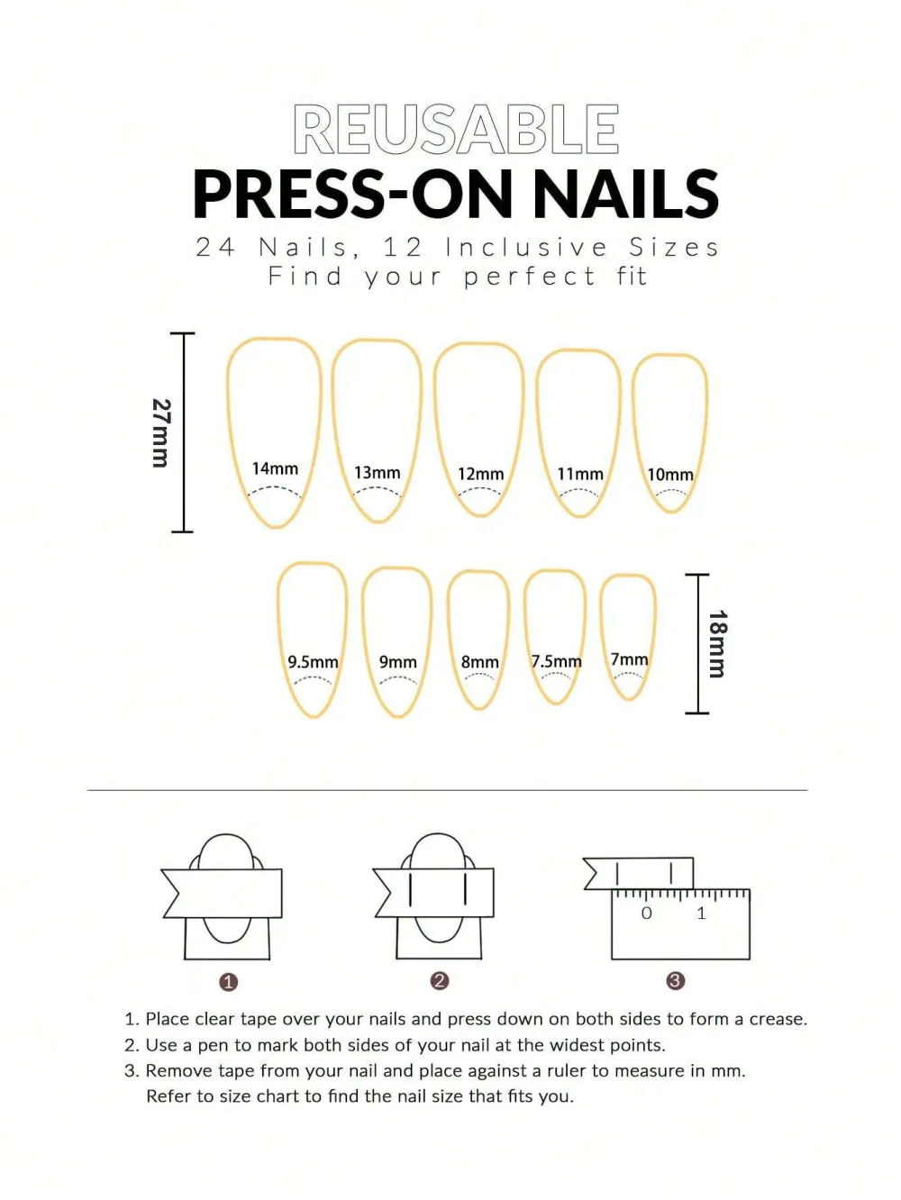 Nailhour 24pcs Purple Glossy Press-On Nails Cat Eye False Nails