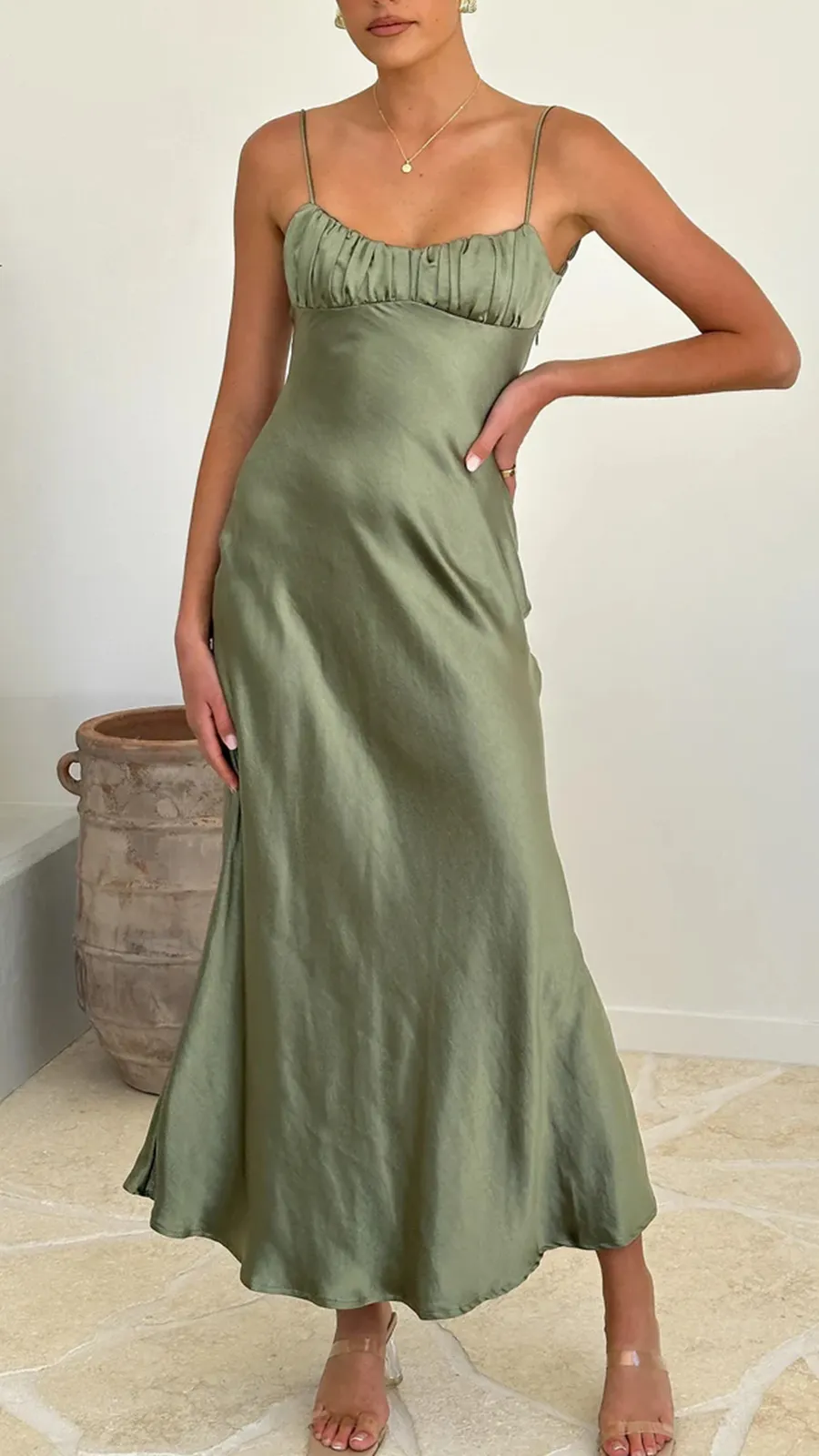 Open Back Sexy Maxi Dress