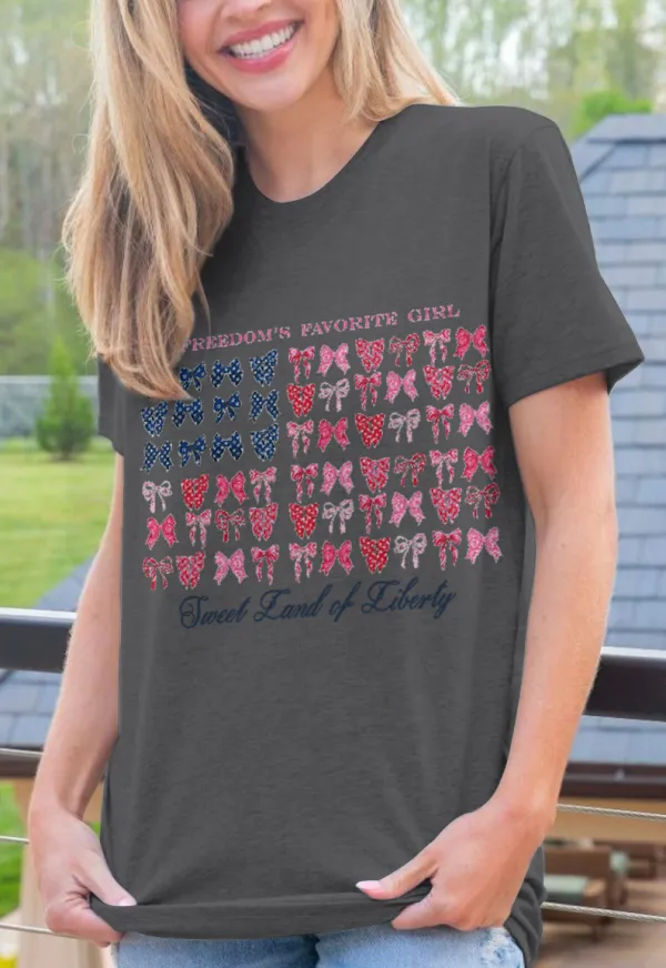 Girls' Best Friend Bow T-shirt