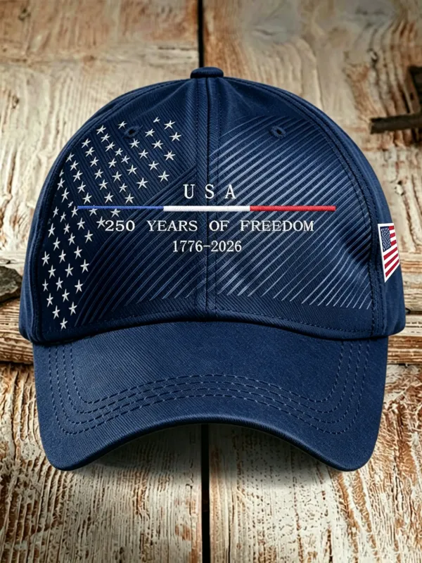 250Th Anniversary Embroidered Duck Tongue Hat In The United States