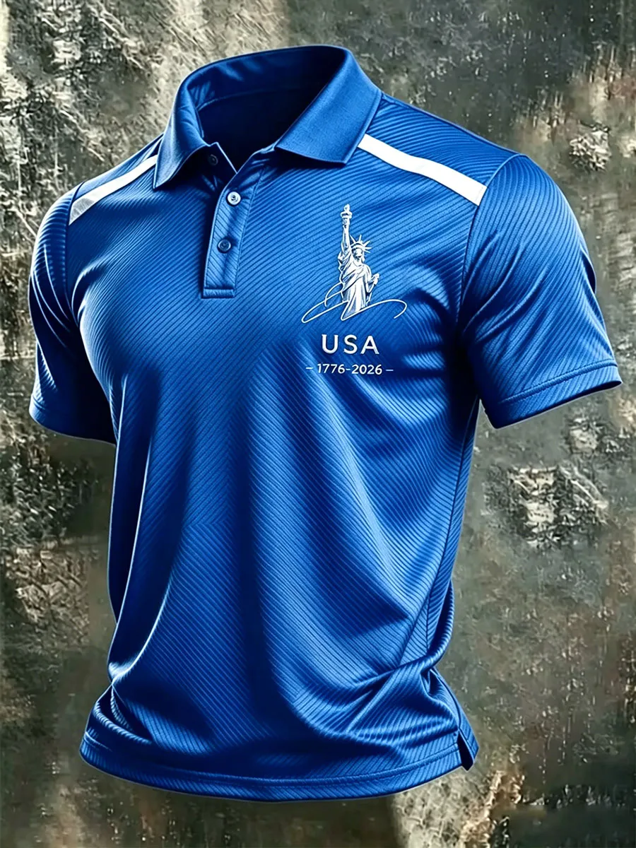 Men's 250th Anniversary of American Independence Polo Shirt