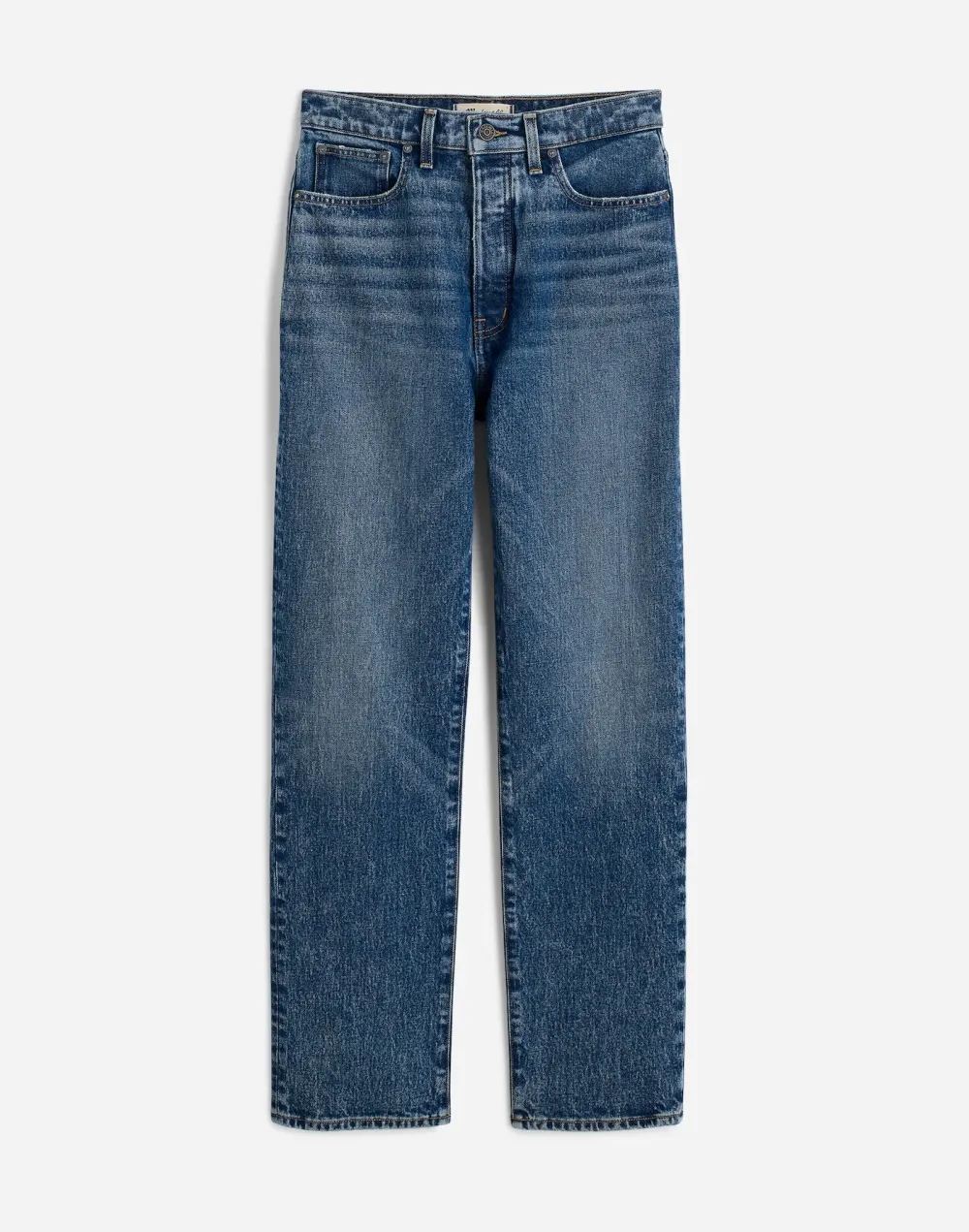 Concho Wash Straight Crop Jeans
