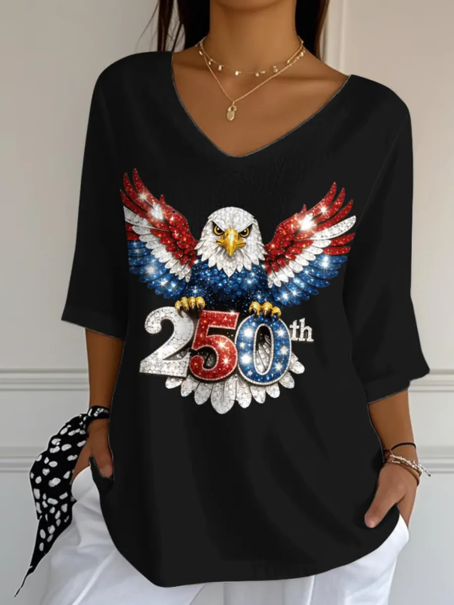 Women's 250th Anniversary Printed Top