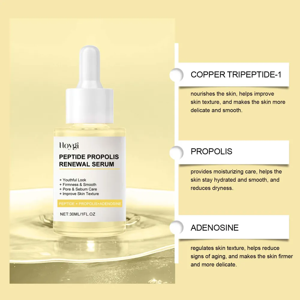 Hoygi Facial Moisturizing Essence – Gentle, long-lasting hydration, fades fine lines.