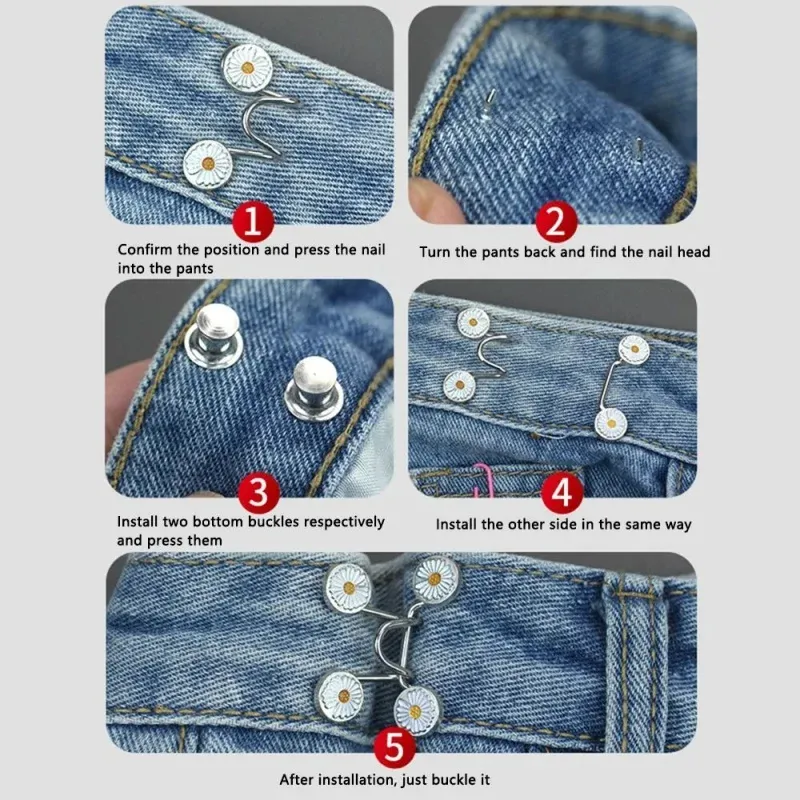 Pants Waist Adjustment Button Pin