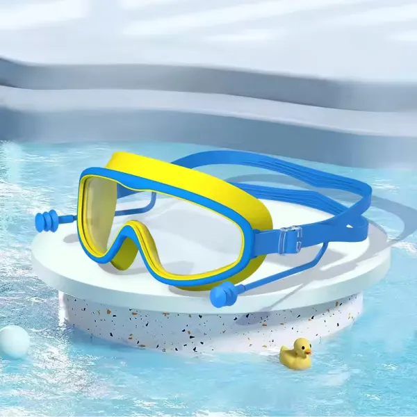 Clear And Comfortable Large Frame Swimming Lenses