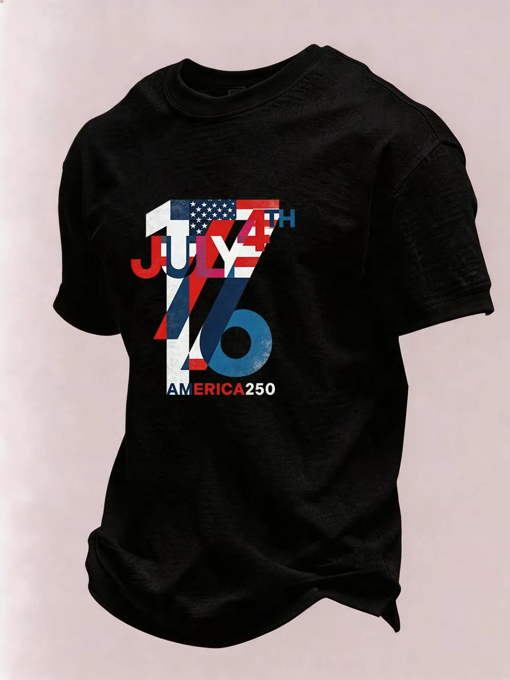 Men's U.S. 250th Anniversary Crew Neck Short-Sleeve T-Shirt
