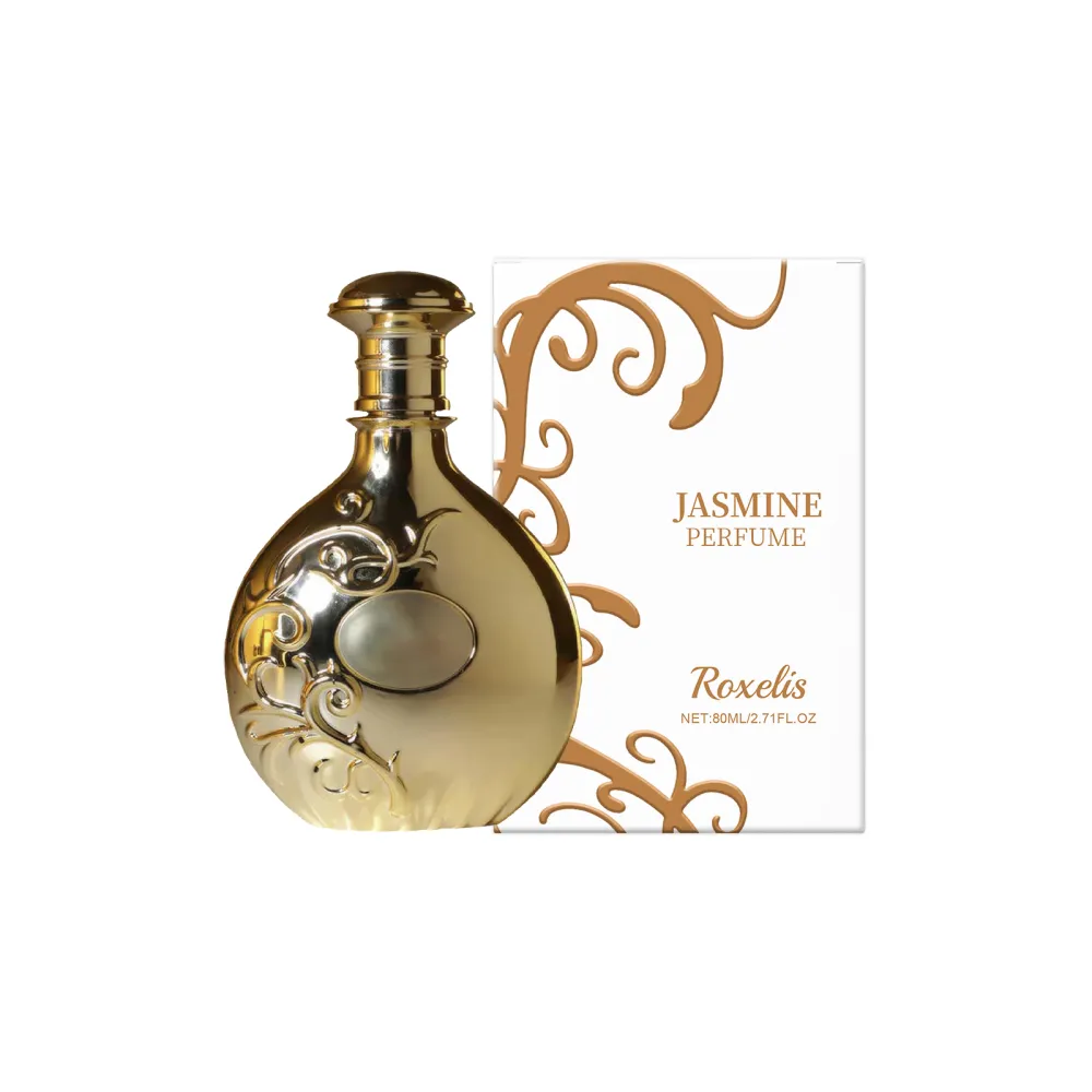 Roxelis Jasmine Series Fragrance - Natural, Fresh, Elegant & Sweet, Charismatic Floral Scent, Long-lasting, Ideal Romantic Perfume for Dates-WH