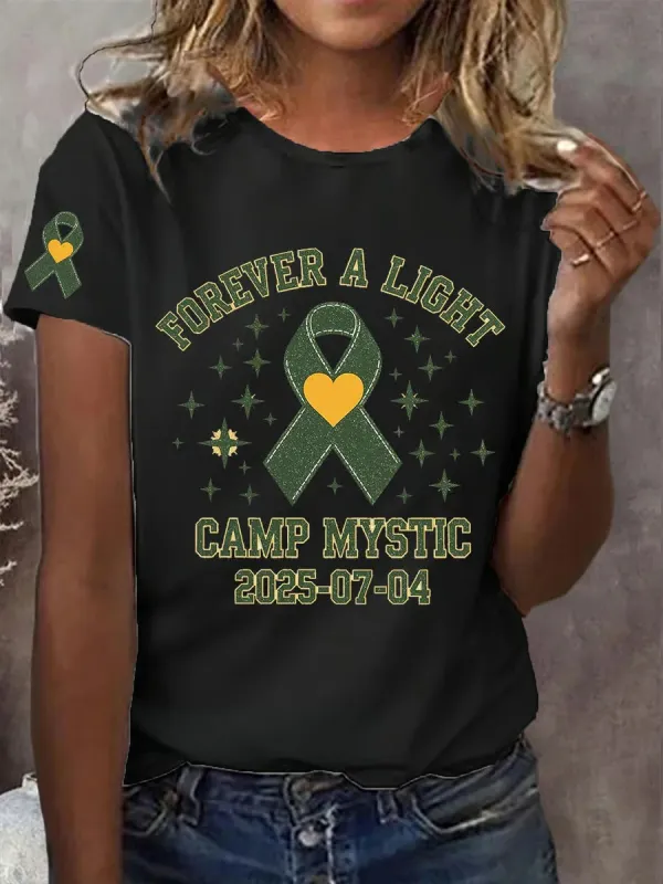 Women's Camp Mystic Forever A Light Short Sleeve T-Shirt