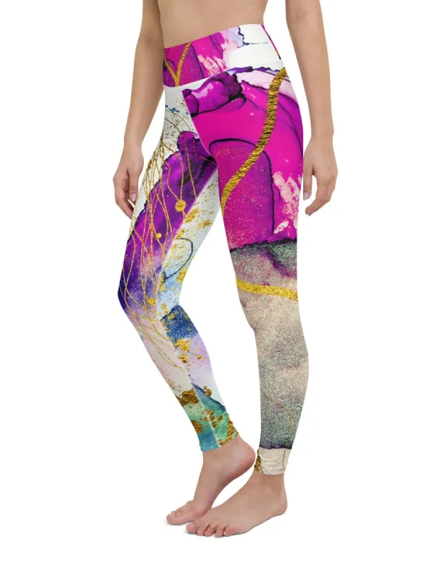 High Waist Ink Leggings