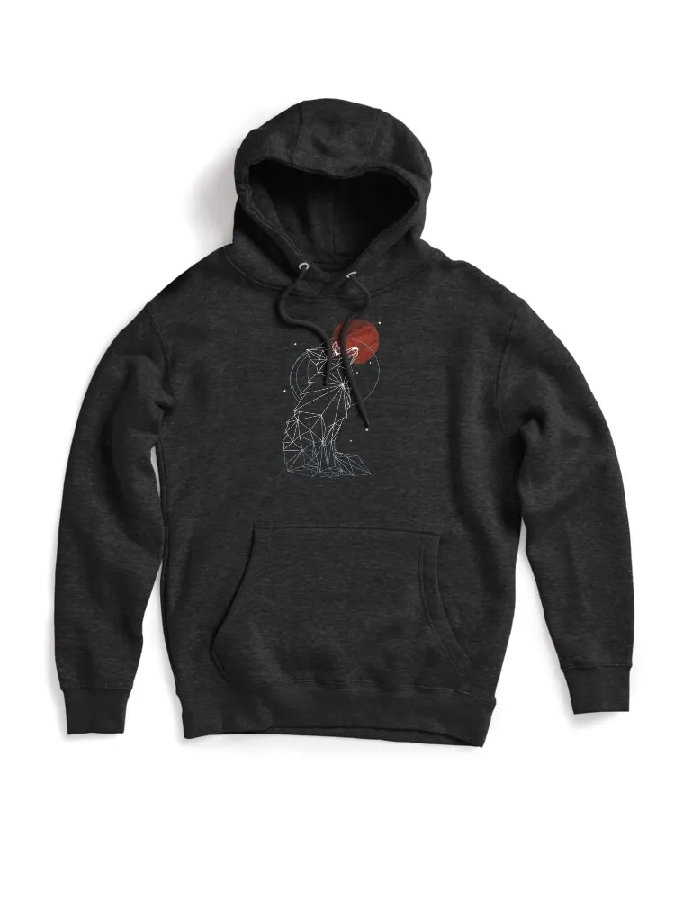 Fox In The Stars Pullover Hoodie