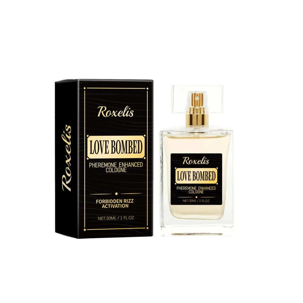 Roxelis Men's Pheromone Perfume - Men's Cologne with Long-lasting Light Scent, Ideal for Business Gentlemen, Fresh Charisma, Perfect for Encounters-WH