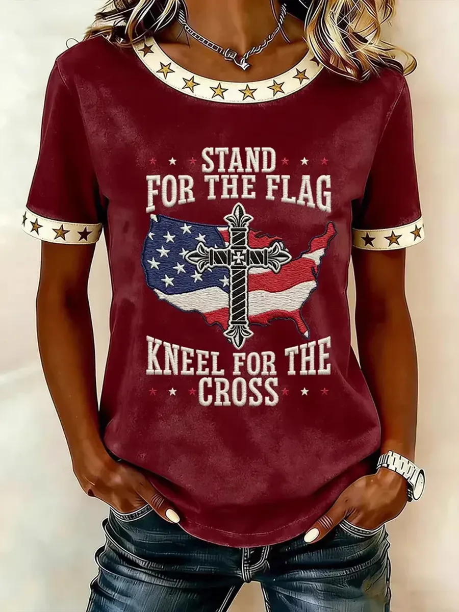 Women'S Casual Short-Sleeve T-Shirt