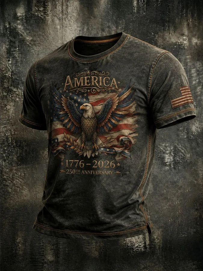 Men's America 250th Anniversary  T-shirt