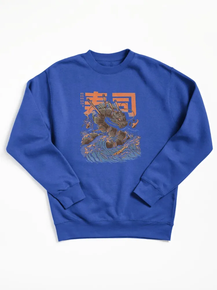 Great Sushi Dragon Pullover Sweatshirt