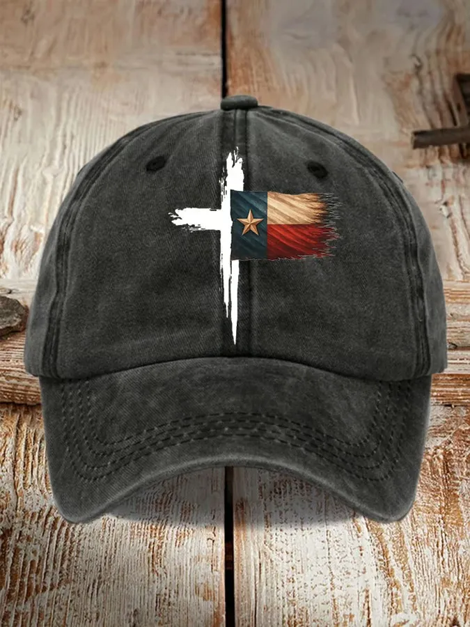 Unisex Texas Faith Printed Hats