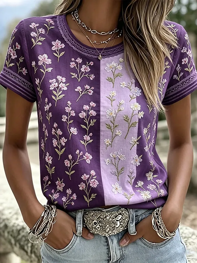 Women's printed T-shirt