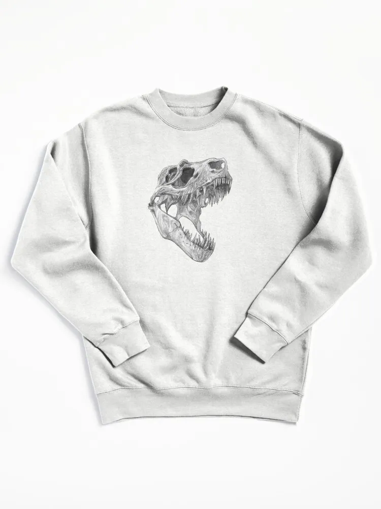 T-rex Skull Pullover Sweatshirt
