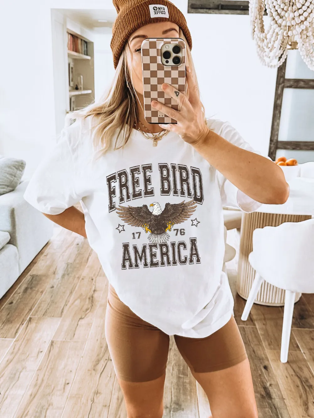 Free Bird Lady Daily T-Shirt