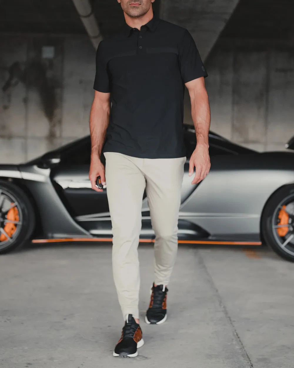 Men's Short Sleeve Dry Fit Polo T-Shirts
