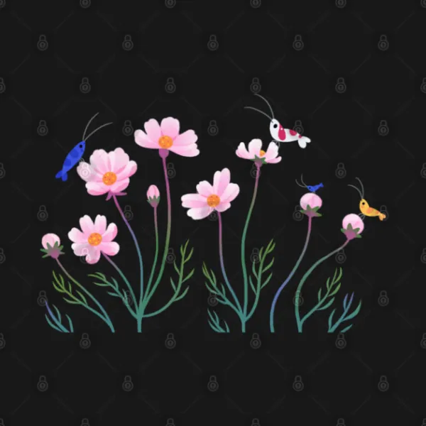 Cosmos And Shrimp Hoodie