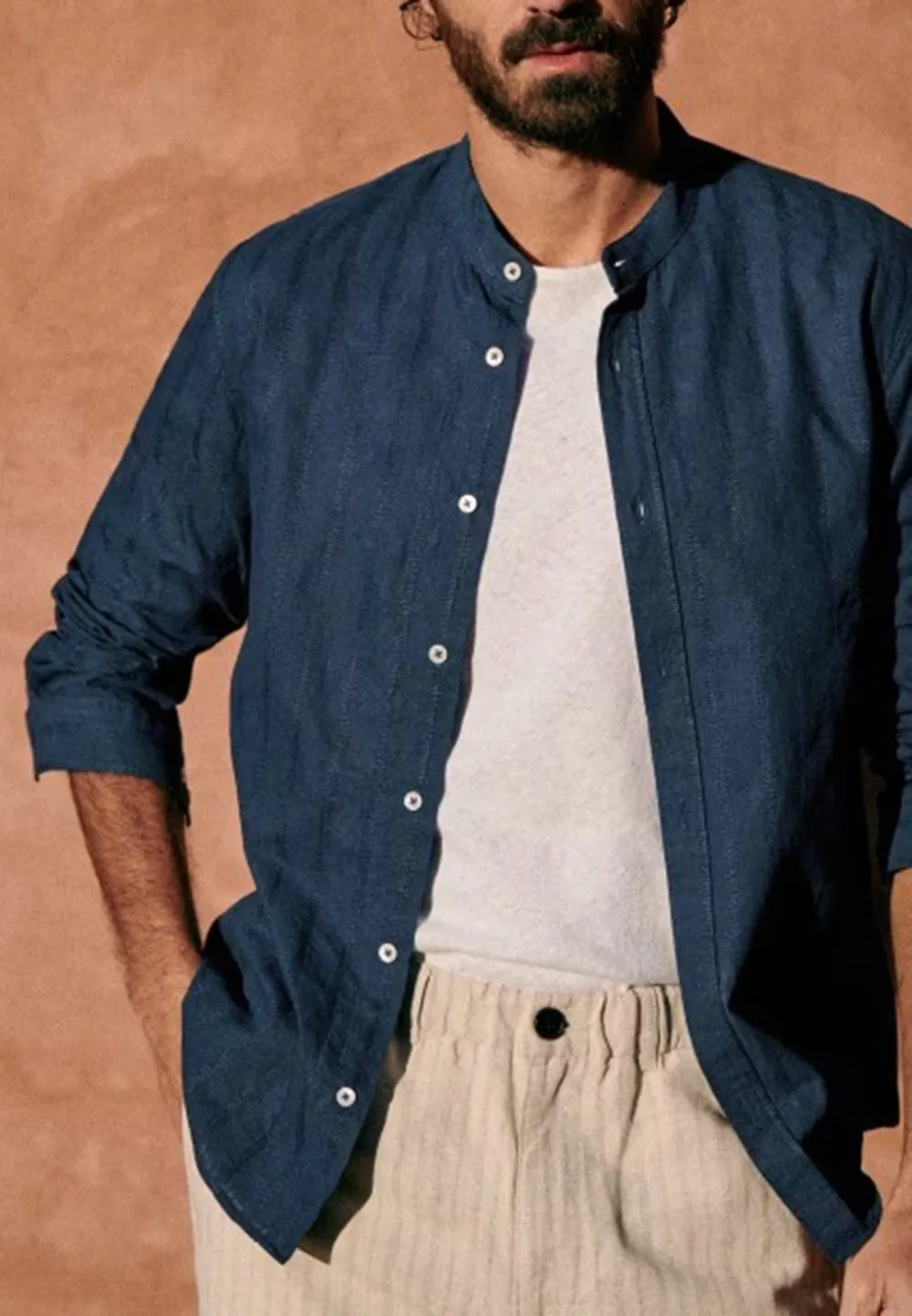 Cotton Linen  Shirt