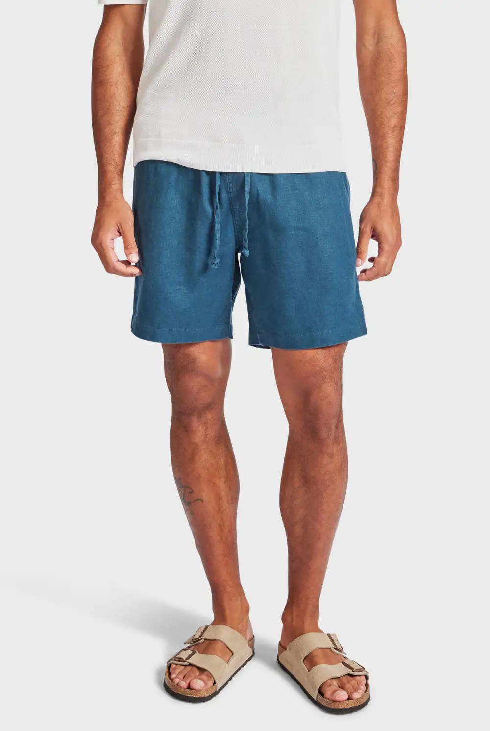 Bluegrass Linen Elastic Waist Short