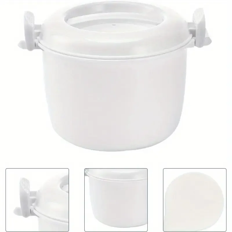Mini Stainless Steel Microwave Rice Cooker