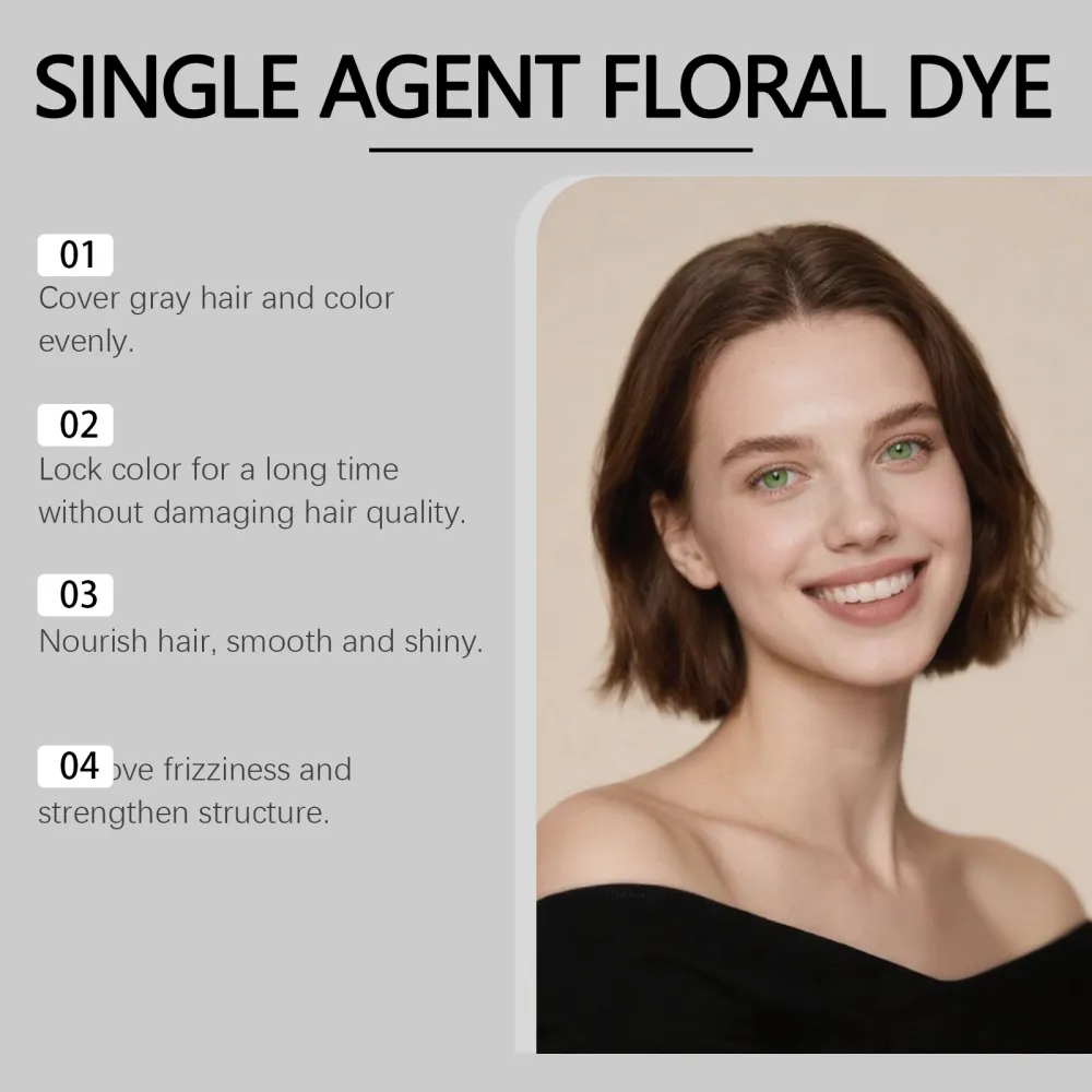 Brown hair care agent