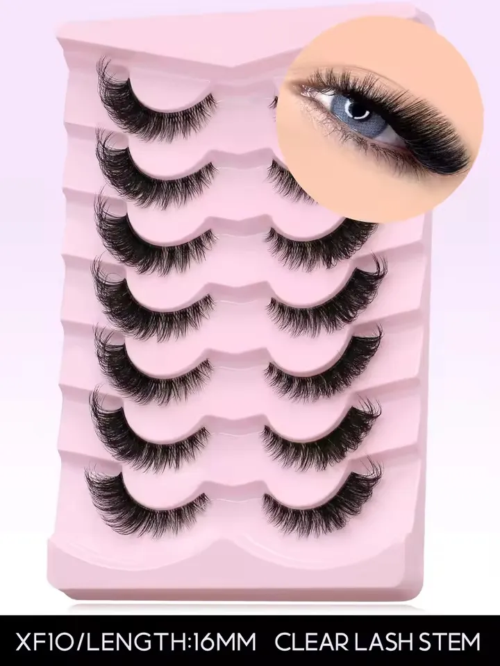 Features A Variety Of Styles And Versatile Black Thick False Eyelashes