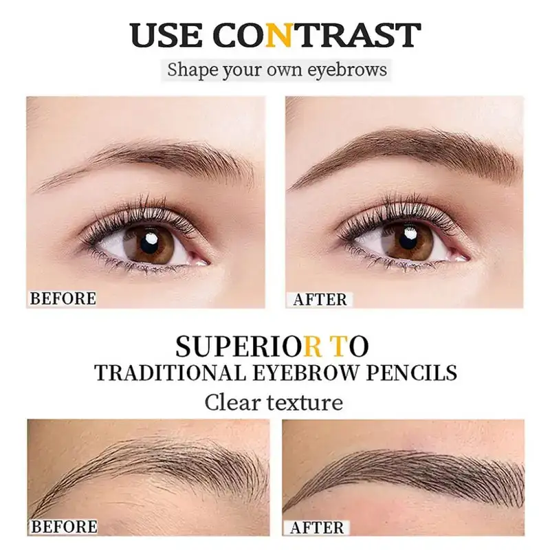 Dual-Sided Eyebrow Retractable Pencil