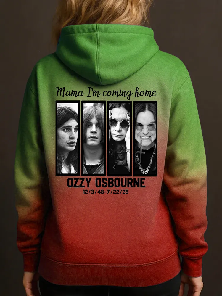 Women 's Gothic Print Hoodie