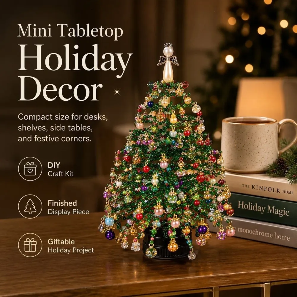 Christmas DIY Beaded Christmas Tree Kit