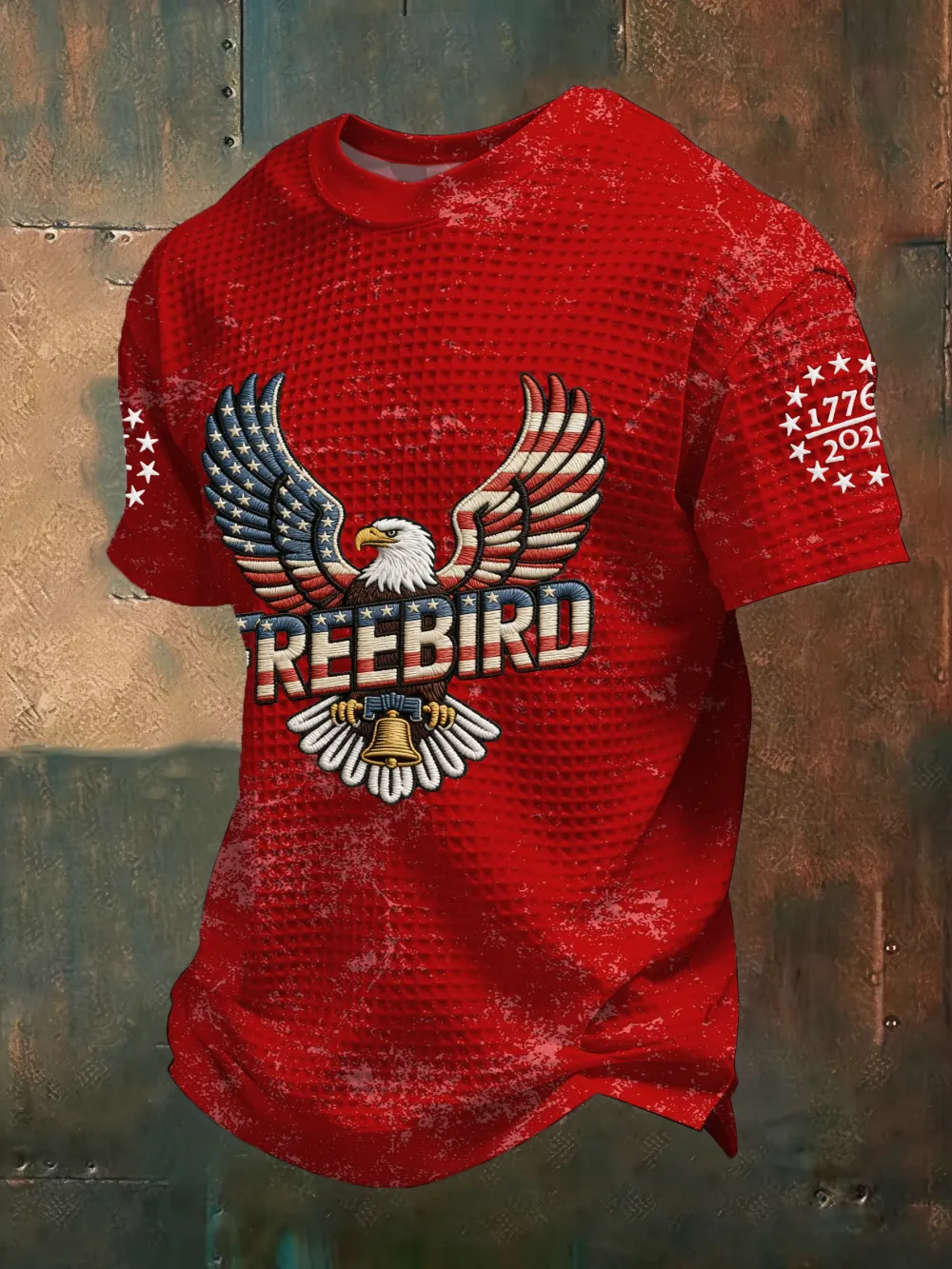 Men's American 250th Anniversary Print Casual Top