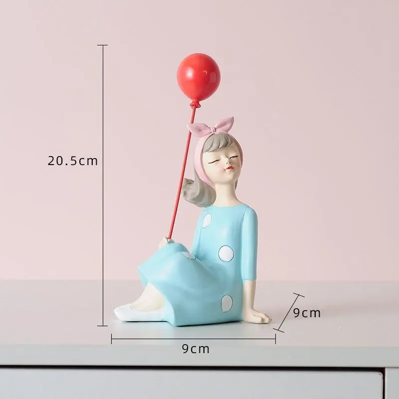 Girl With Balloon Sculpture
