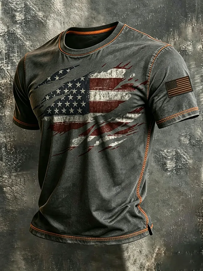 Men's USA Print T-Shirt