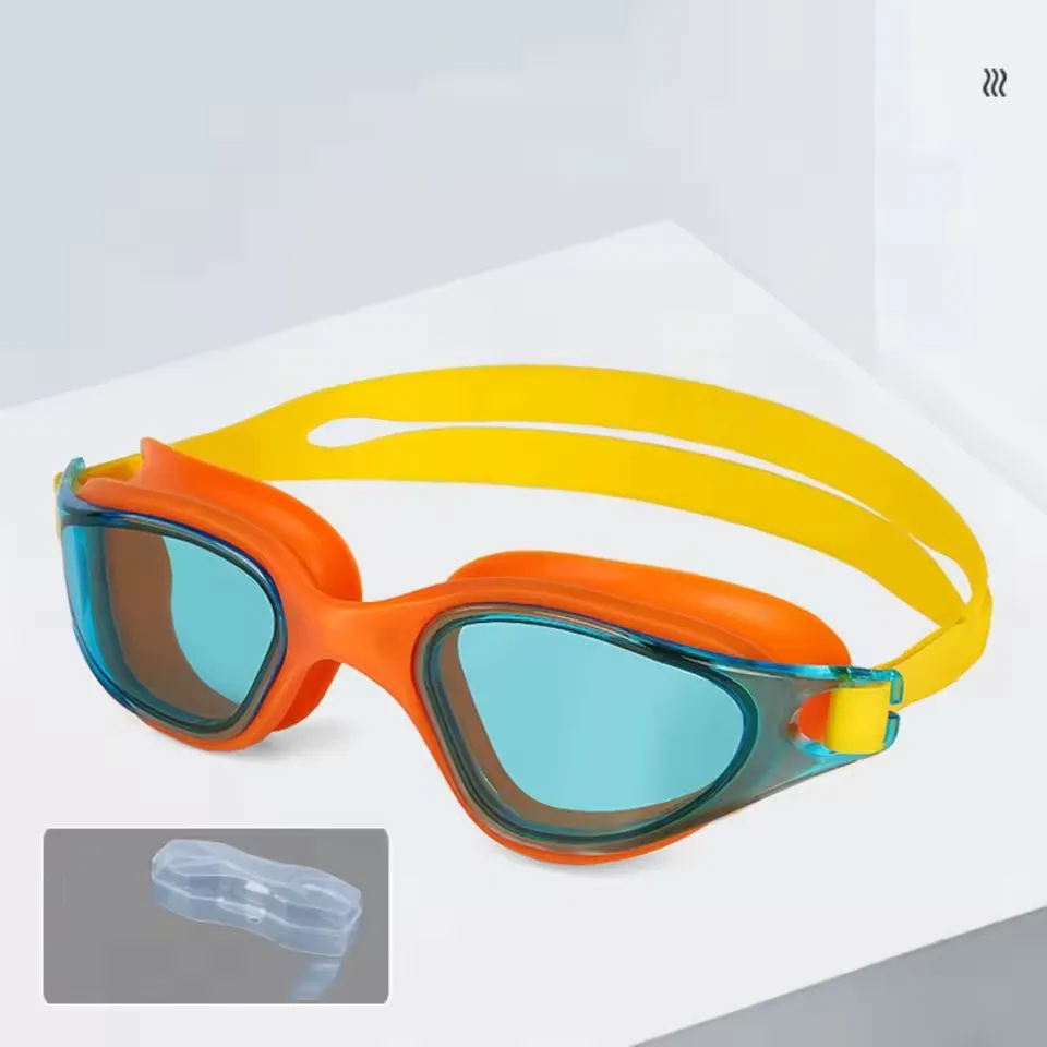 Fashion Waterproof Multi-Color Swimming Goggles