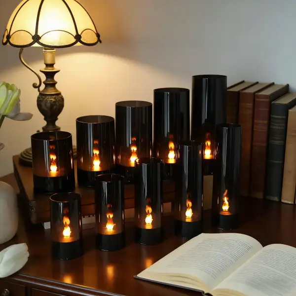 Gothic Halloween Flamewick LED Atmosphere Candle