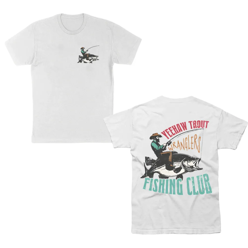 Trendy Western Fishing Club T-shirt