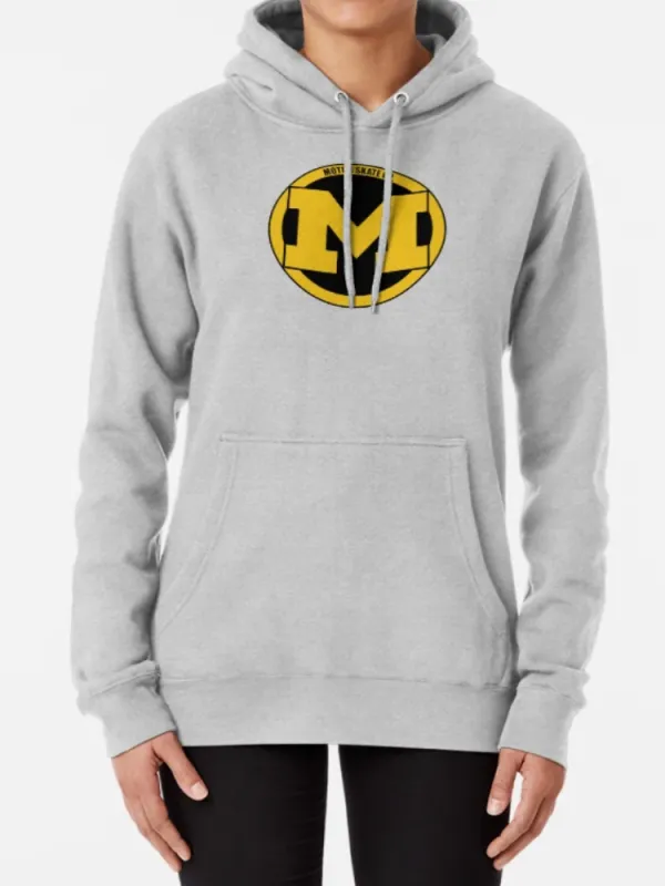 Streetwear Style Letter M Graphic Hoodie