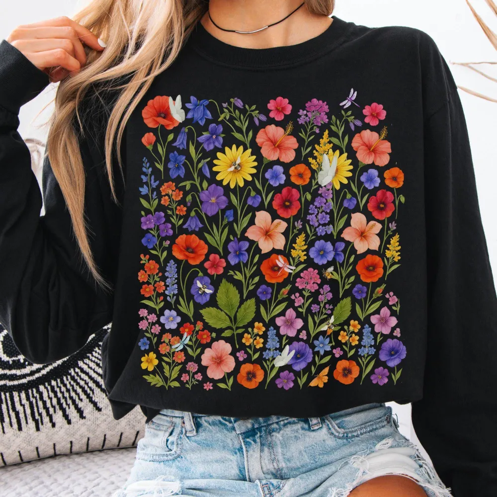 Wildflowers Long Sleeve Shirt